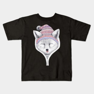 Fox in a hood Kids T-Shirt